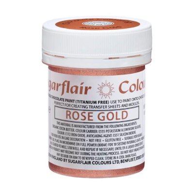 Rose Gold - Chokladfärg Sugarflair