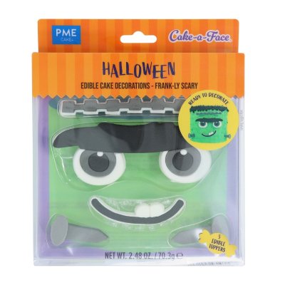 Zoom bild av Tårtdekoration Frankenstein 3 - FunCakes