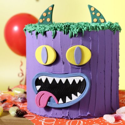 Zoom bild av Tårtdekoration Monster - FunCakes