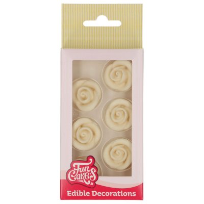 Zoom bild av Vitarosor - FunCakes
