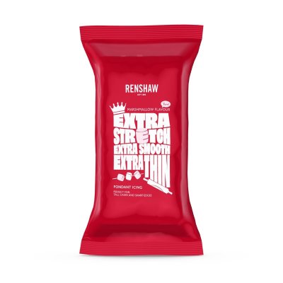 Zoom bild av Renshaw sockerpasta - Extra vit marshmallow 1kg