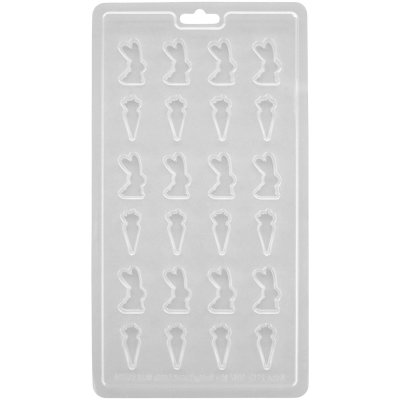 Zoom bild av Wilton Candy Mould Mini Kanin & Morot
