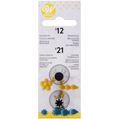 Zoom bild av Wilton Decorating Tip #012, #021 set/2
