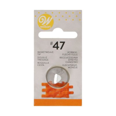 Zoom bild av Wilton Decorating Tip Basket Weave #047