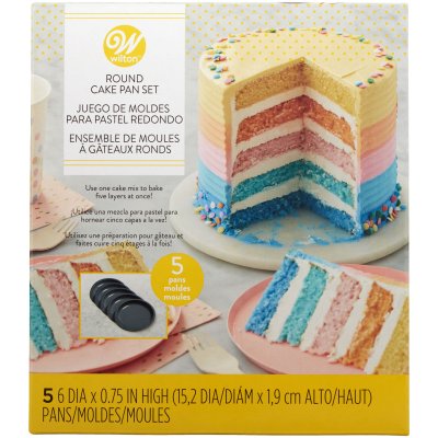Zoom bild av Wilton Round Cake Pan set -15cm- Set/5