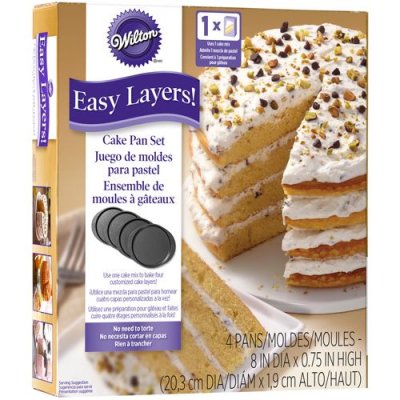 Zoom bild av Wilton Round Cake Pan set 20,3cm