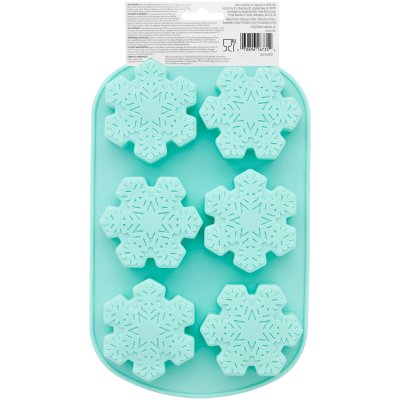 Zoom bild av Wilton silikonform Snöflingor