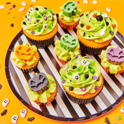 Zoom bild av Wilton 4-i-1 strösselmix Hemsökt Halloween