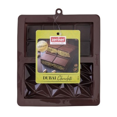 Zenker Silicone Mould - Dubai Chocolate Bar