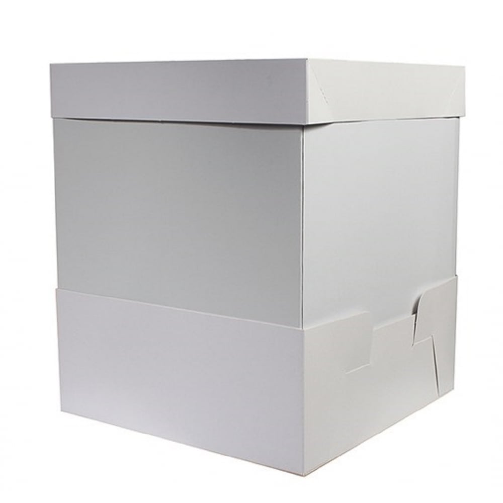 White PME Make it Tall Cake Box Extender Standard